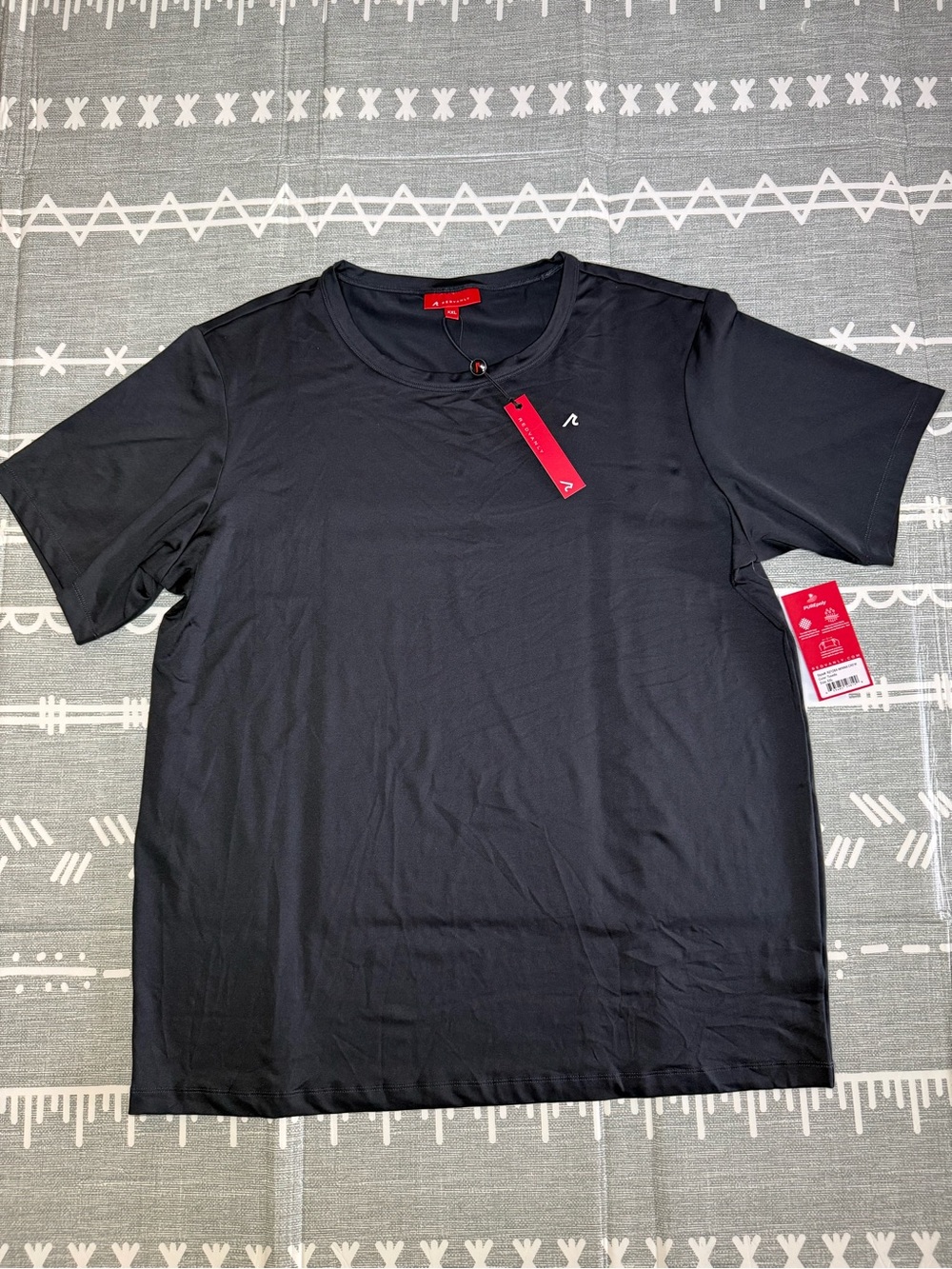 NWT Redvanly Minna Crew Performance T-Shirt XXL Tuxedo Golf Athletic